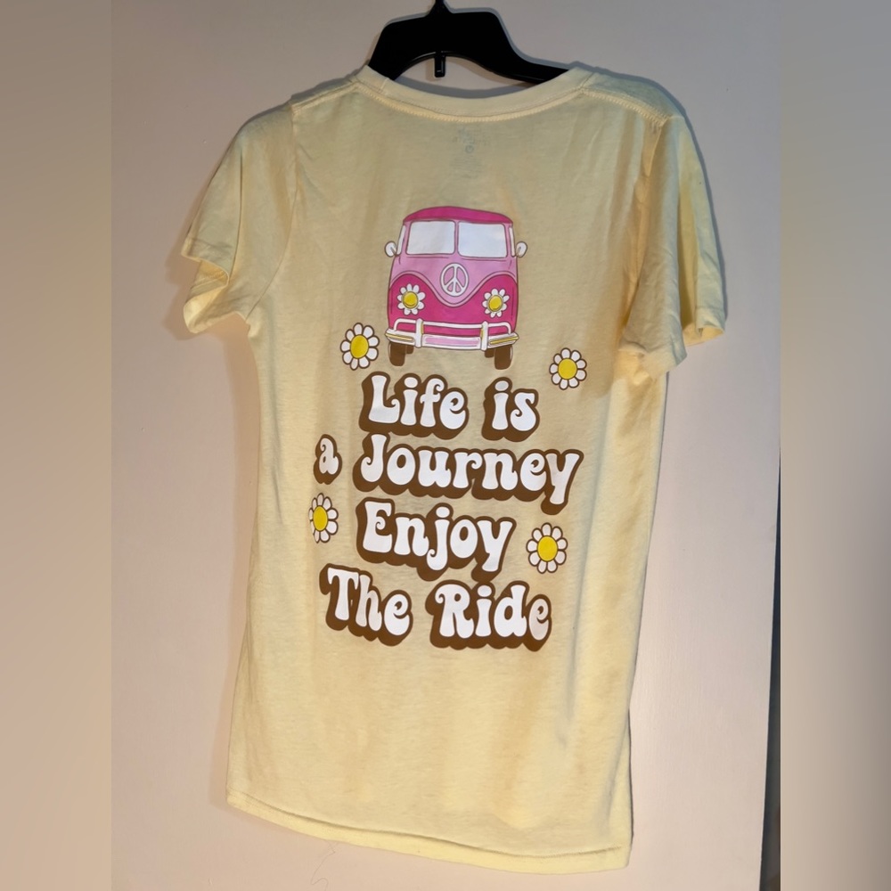 Simply Southern “ Life is a Journey Enjoy the Ride” short sleeve t-shirt.
